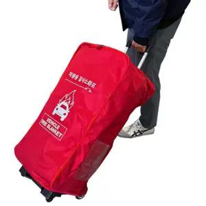 전기차화재진압 질식소화포 전용 캐리어세트 전기차소화포 화재담요 차량용 덮개