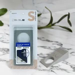 세모네모 도어스토퍼 대형 문닫힘방지 고무 도어스톱퍼 방문 고정 범퍼 쿠션 패드 현관문용