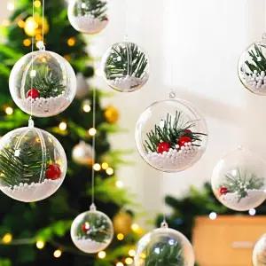 원형 투명공 플라스틱 투명캡슐 아크릴볼 3cm 1P (특가)