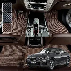 BMW X6 시리즈 전용 3D 엠보싱 차세대 고무매트 1열2열 세트 X6 전용 엠보싱 차세대 고무매트