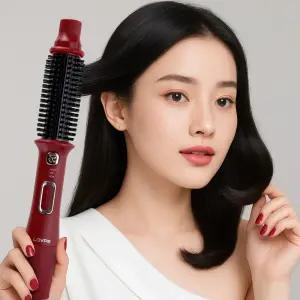 로페 오리지널 뿌리볼륨 바람 에어컬 뽕고데기 레드 LI-8879