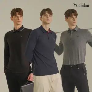 [NS홈쇼핑]아다바트 남성 기모 카라티셔츠 3종[35379195]