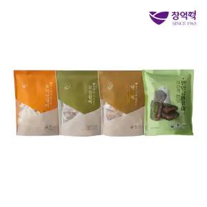 [광주맛집 창억떡] 창억떡 4종세트 (호박인절미+모듬찰떡+약식+밥알인절미 / 총 4봉 40개)
