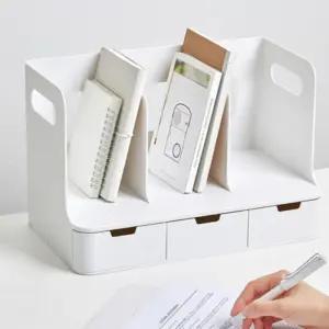 3단 책꽂이 서랍 데스크 정리 오거나이저 수납함 정리함