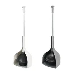 KR리빙 변기 이중 압축기 화장실 욕실 뚫어뻥 + 케이스 세트 색상 랜덤발송