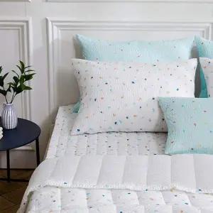 페븐 리플 누비이불 패드세트 SS 화이트 단품