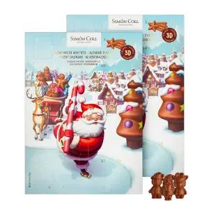 사이먼콜 밀크초콜릿 산타 어드밴트 캘린더 216g x 2개