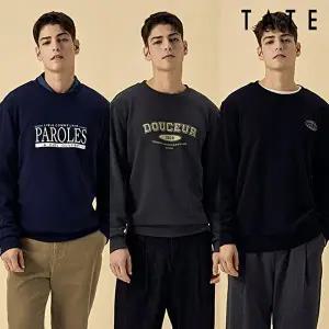 [테이트]25FW 남성 아트웍 기모 스? 티셔츠 3종
