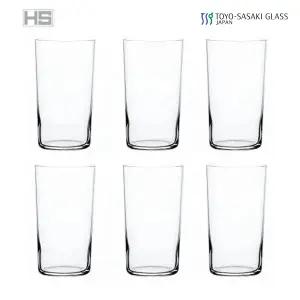일본 토요사사키 우스라이 비어 글라스 텀블러 315ml 6개 1세트/유리잔 맥주 쥬스컵