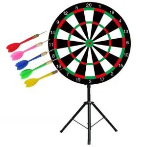꿀잼 이벤트 마그네틱 다트판 경품추첨 게임기 삼각대 풀세트 직경 80cm 자석다트판