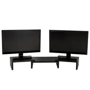 듀얼모니터 받침대 LD-015 블랙 L사이즈 루덱 오피스디포 문구용품 사무용품