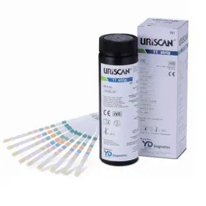 요첵 소변검사지 유리스캔 11종 비타민 성분 측정 U41 100매 (디바이스별매)