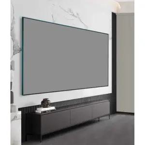 빔 프로젝터 스크린 100인치 벽걸이형 고화질 붙이는스크린