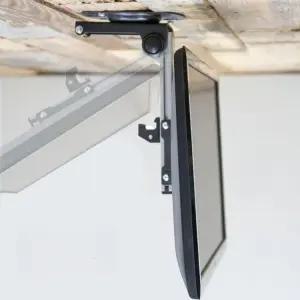 TV벽걸이 천정브라켓 모니터거치대 천장 각도조절