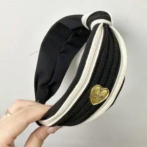 니트 와이드 헤어밴드 겨울머리띠 귀안아픈머리띠 패션머리띠