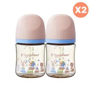 더블하트 신생아 PPSU 젖병 160ml 트윈팩 애니멀 2개