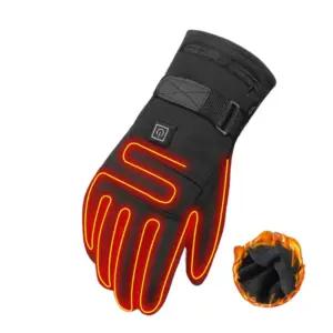 발열장갑 보온 온열 장갑 충전식 자전거 방수