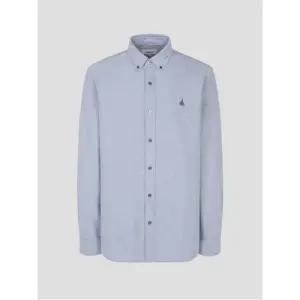 [빈폴멘] 브러쉬드 옥스퍼드 솔리드 셔츠  애쉬 (BC4X64O254)