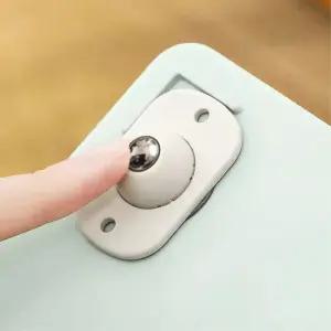 화분 바구니 박스 부착용 미니 접착식 회전 이동 바퀴 운반용 상자 수납함 소형