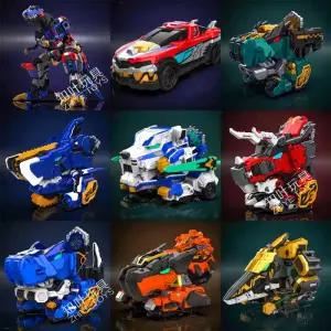 미니특공대 최강공룡 썬더티라 버닝케라 프로즌타이거 마그킬로 스톰테라 타이달샤크 버스터기가 2단 변신