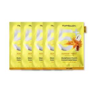 넘버즈인 5번 비타민 C 뿌려만든 글루타치온 필름팩 5매입