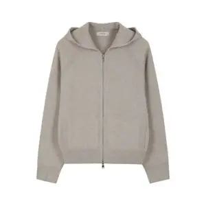 [롯데백화점]프로젝트엠 여성 오버핏 후드 니트집업(EPF4EC2600)