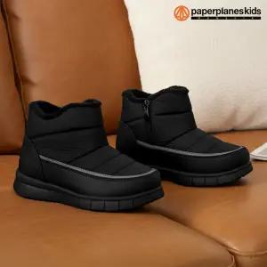 [페이퍼플레인키즈]PK8244 아동 키즈 주니어 초등 방한 앵클 패딩 부츠 겨울 기모