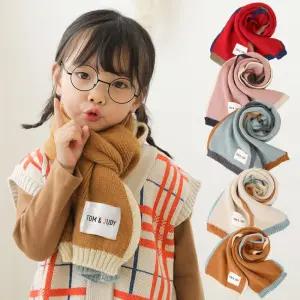 (무료배송) 로앤 아동 목도리 (남녀공용 유아동 아기 니트목도리)