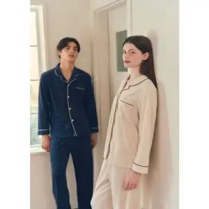 [갤러리아] [커플]촉감좋은 테리 면 베이직 파자마(VPA4566WM_2C)