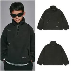 [갤러리아] [블루테일]AZI1TS02CG 차콜그레이 플리스 하프집업 아노락 맨투맨