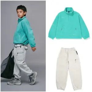 [갤러리아] [블루테일]상하세트  AZI1TS02MT/AZI1PT02LG 플리스하프집업