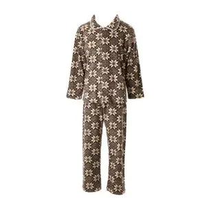 [갤러리아] [남]가볍고 포근한 폴라폴리스 노르딕 프린트 파자마 (VPA4557M)