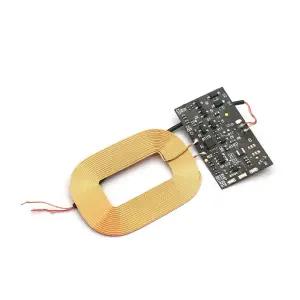 Qi 무선 충전 표준 범용 충전기 수신기 모듈 순수 구리 코일 회로 기판 스마트폰용