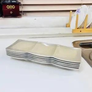 원데이직사각나눔접시3절5개 (WFFOGE3)