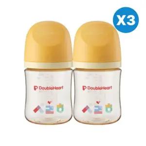 더블하트 아기 젖병 160ml 젖꼭지 6개 출산 선물 한글