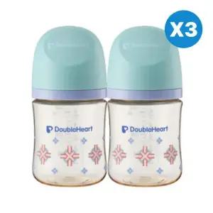 더블하트 아기 젖병 160ml 젖꼭지 6개 출산 선물 단청