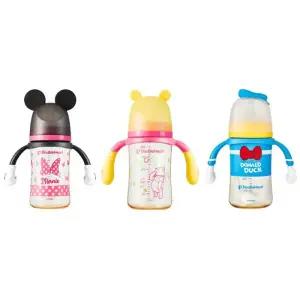 더블하트 유아 핸들 젖병 애착컵 외출용 240ml 3개