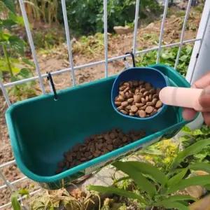 오리 닭 염소 가축 사료통 물 용기 (WFFPX81)