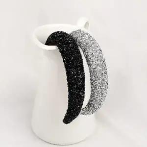 시후주얼리 반짝 라인스톤 볼륨 헤어밴드 HA890Hb