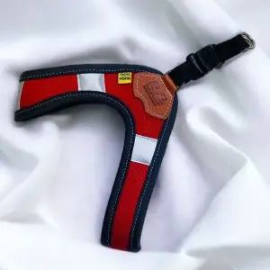 고품질 러쉬독 반사띠 하네스 (레드) L (리드줄 미포함) 야외용품 (WFFQVDC)