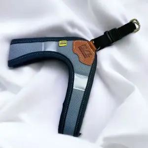 고품질 러쉬독 반사띠 하네스 (그레이) S (리드줄 미포함) 야외용품 (WFFQVI7)