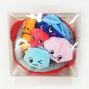 고품질 패리스독 해물찜 간식놀이 토이 강아지 (WFFQVK3)