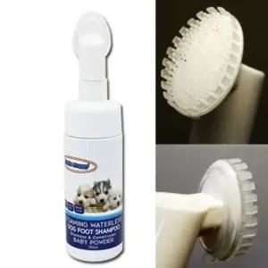 고품질 헬로도기 애견 풋 거품샴푸 (베이비파우더향) 150ml 샴푸 린스 (WFFQVAN)