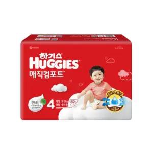 [하기스] 하기스 New 매직컴포트 밴드형 기저귀 4단계 남여공용 대형 60P