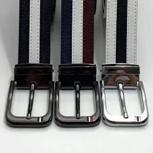 삼선가죽 남자 엣지 정장 포인트 핀 허리 남성
