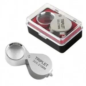 ( )휴대용 돋보기 확대경 열쇠고리 키링 30배율 DD-11416