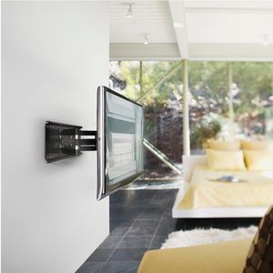 현대AV HD-2991 초대형 TV 벽걸이 브라켓, 90인치/80kg 지원, 상하 각도 및 좌우 회전 조절, 이동식 수평계 동봉, 거치대, 월마운트, 한글 설치아내서 제공