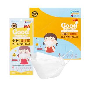 국내산필터 굿매너 황사방역용 소형 KF94 마스크 100매