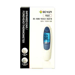 GC녹십자 귀·이마 적외선 체온계[접촉식, 비접촉식 겸용]