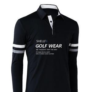 쉘에프 봄 스판 남자카라티 남성 골프티 골프웨어